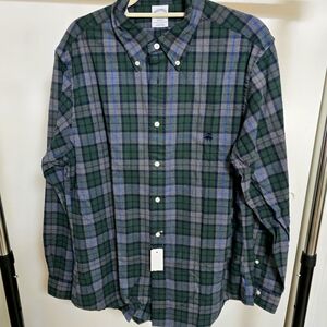 Brooks Brothers Regent Plaid Button Down Shirt